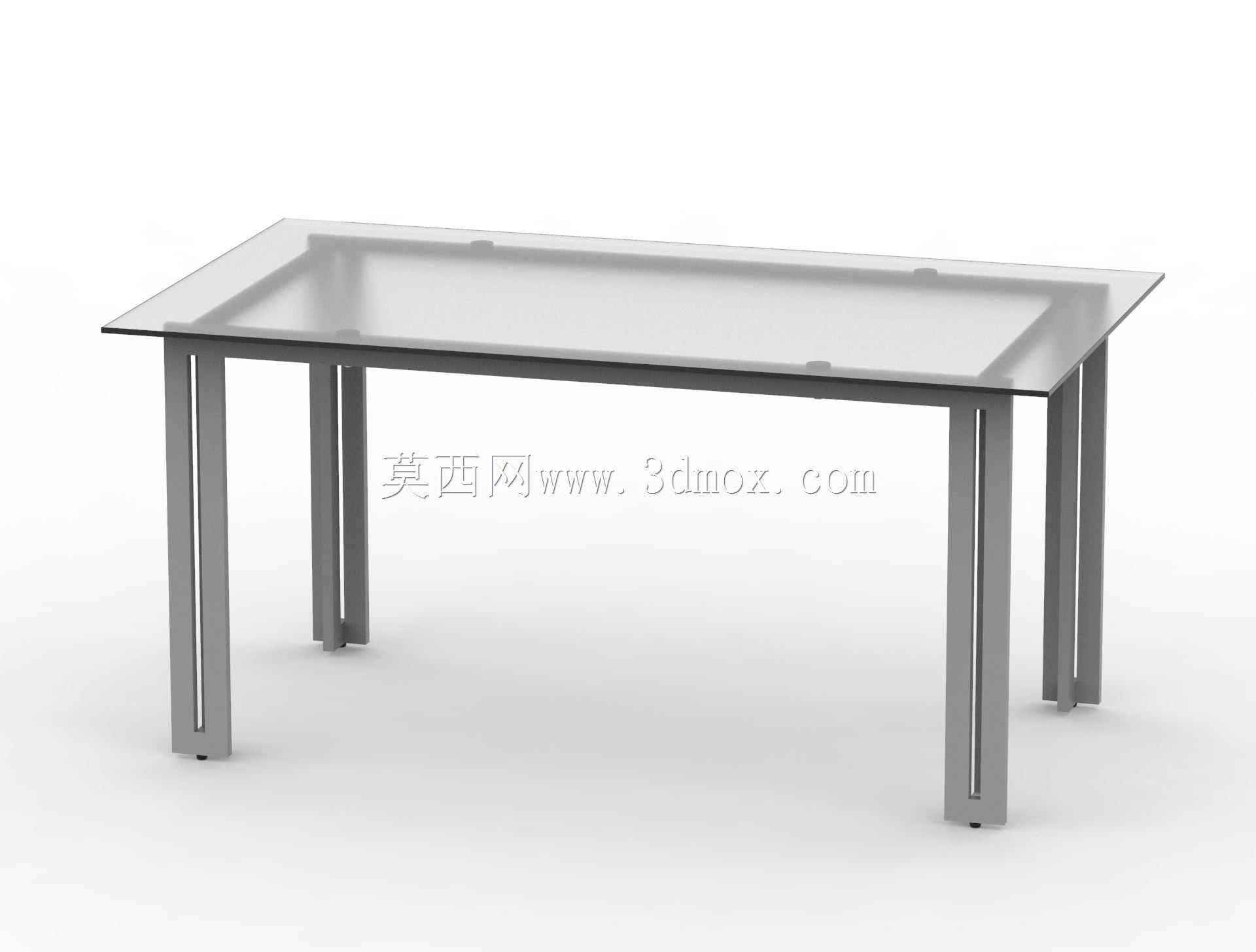 带顶玻璃的餐桌