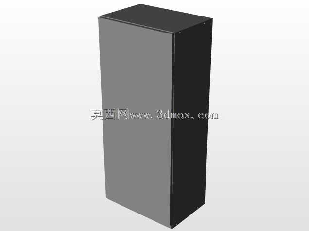 300毫米至800毫米的大型上部机柜,门打开。高度1050毫米