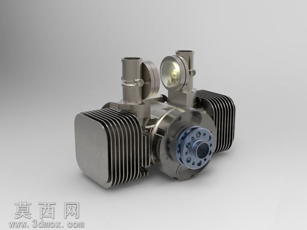 巴赫L275E-15千瓦(20hp)空气冷却2缸发动机