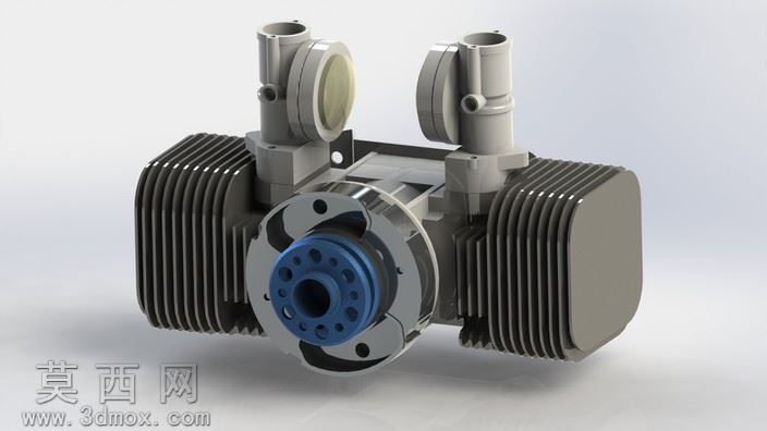 巴赫L275E-15千瓦(20hp)空气冷却2缸发动机