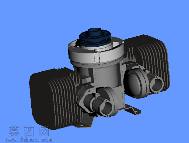 巴赫L275E-15千瓦(20hp)空气冷却2缸发动机