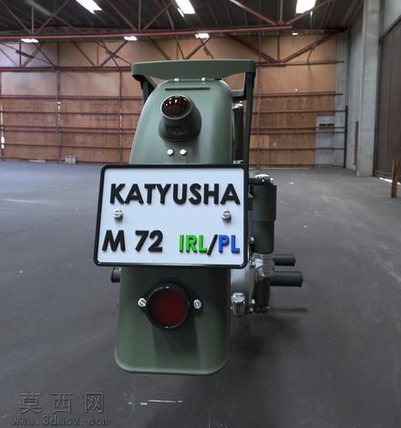 M72摩托车项目-帧、叉式-挡泥板总成(卡秋莎)
