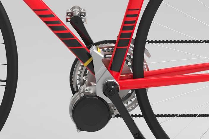 日星iBike电机夹具