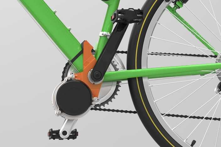 日星iBike电机夹具