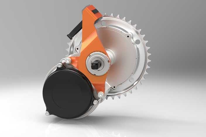 日星iBike电机夹具