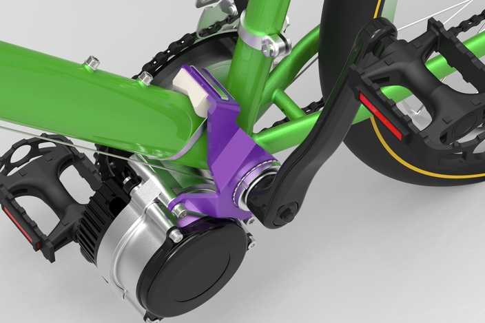 日星iBike电机夹具