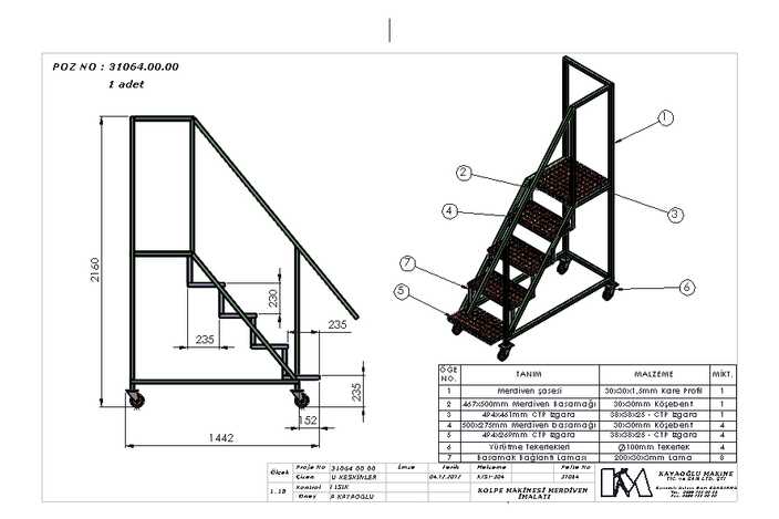 �ƶ����ݡ���escalera���ƶ���Merdiveni)
