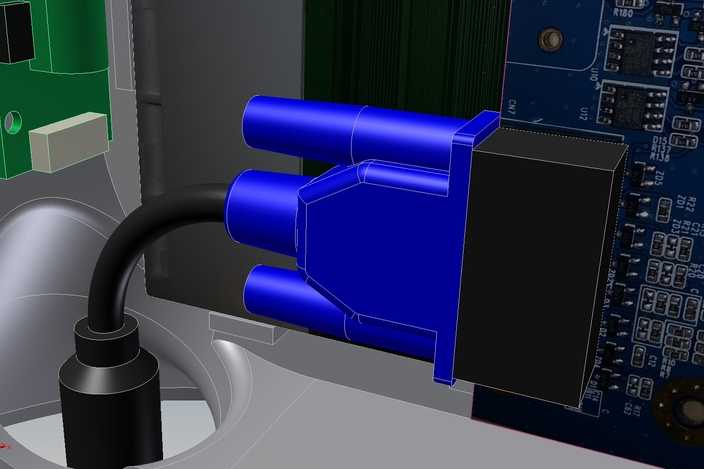 VGA��ʾ������/��ͷ�������뾶
