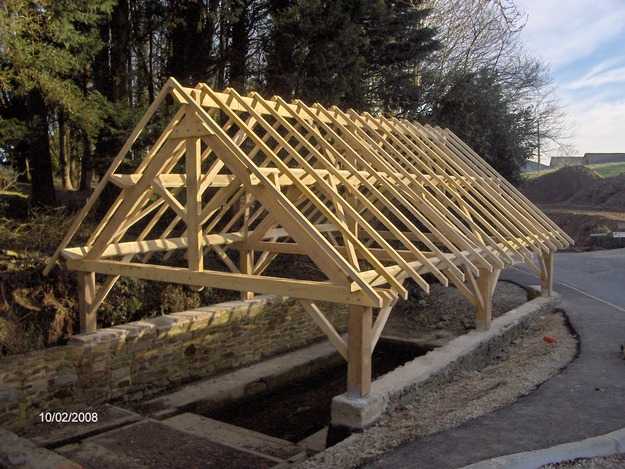 Charpentetraditionnelled'unlavoir