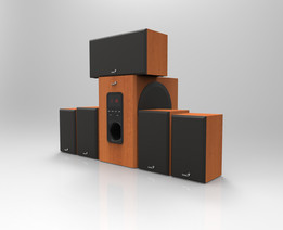 Genius SW-HF5.1 5050 V2扬声器