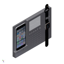 CARUS iPhone和Apple Watch壁挂式充电站