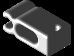 Micro USB至USB-C适配器固定器