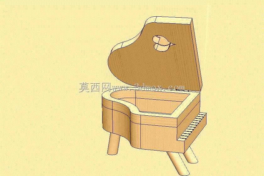 珠宝钢琴,CNC(SW\u0026.Step)!!!