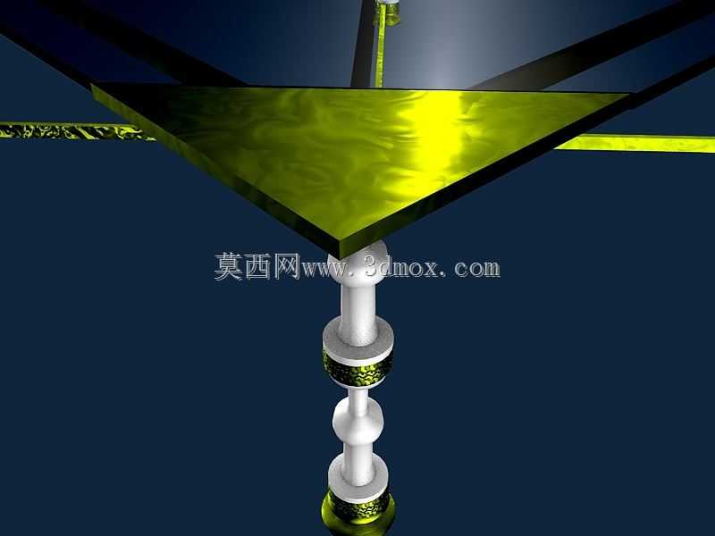 咖啡桌(黄铜+玻璃)?.?ZALTIN