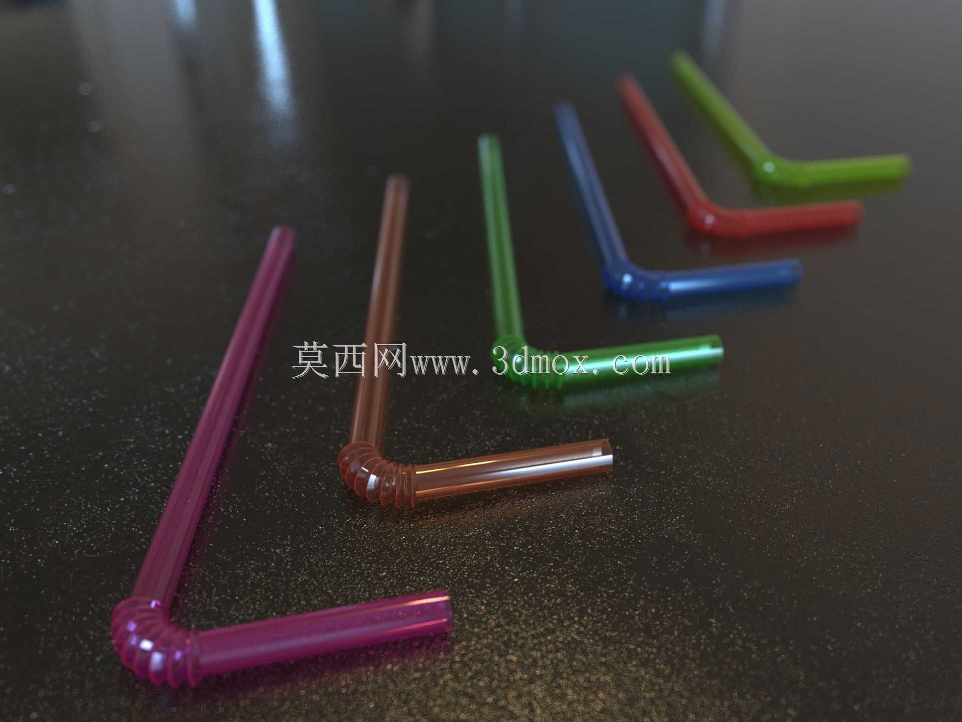 饮用/弯曲的吸管