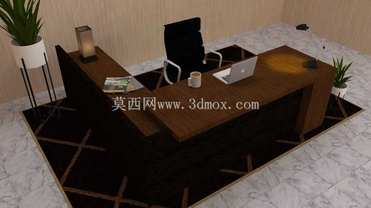 老板办公桌2号