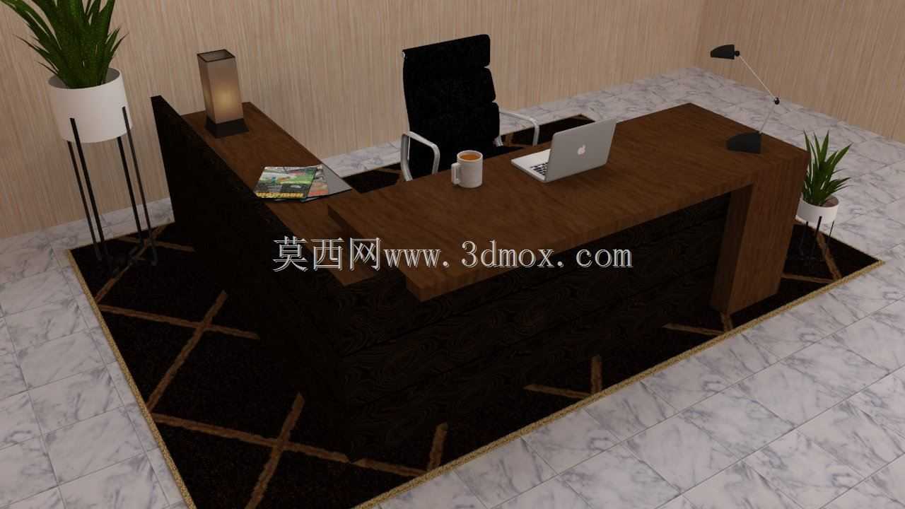 老板办公桌2号