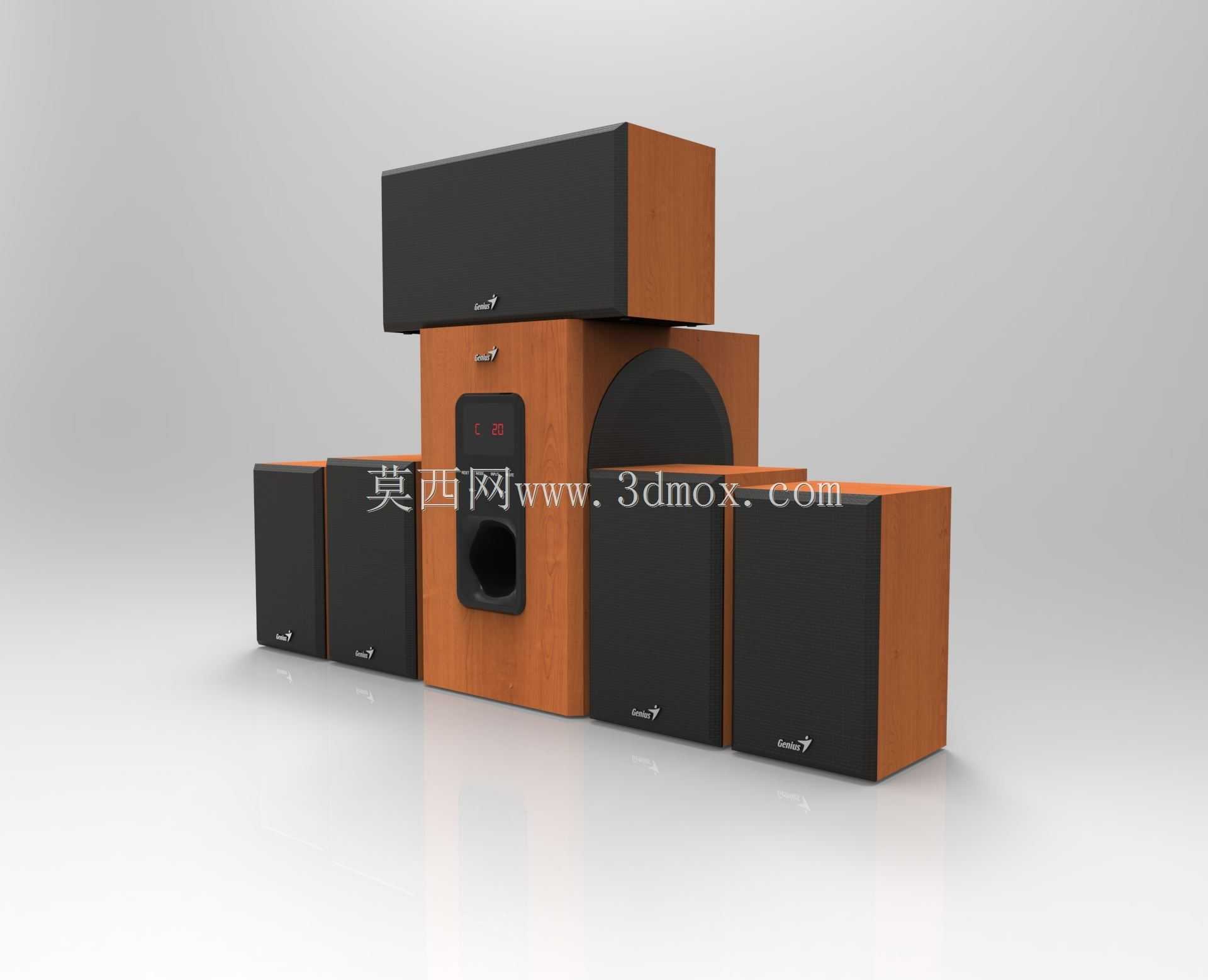 Genius SW-HF5.1 5050 V2扬声器