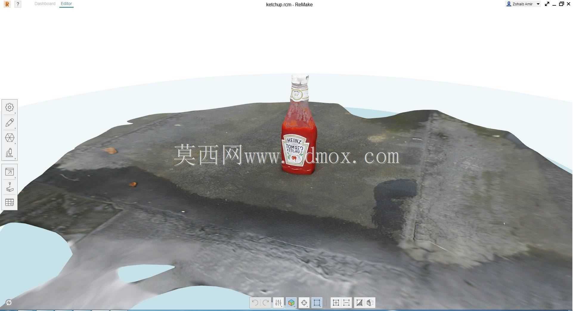 番茄酱照片到3D测试