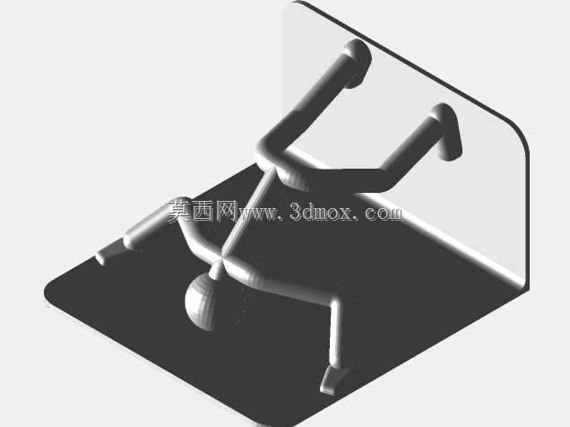 Stickman Bookend 01