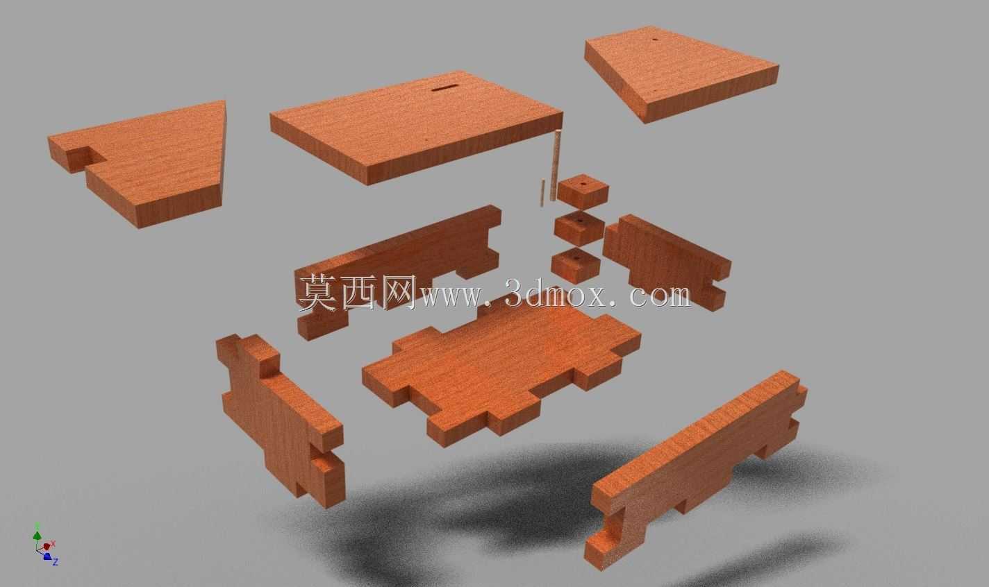 未包装盒