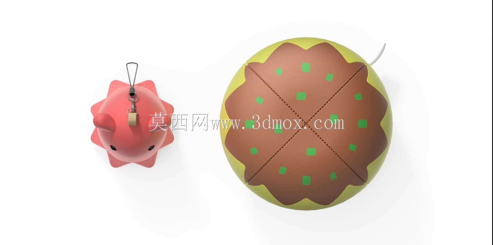 章鱼和Takoyaki毛绒