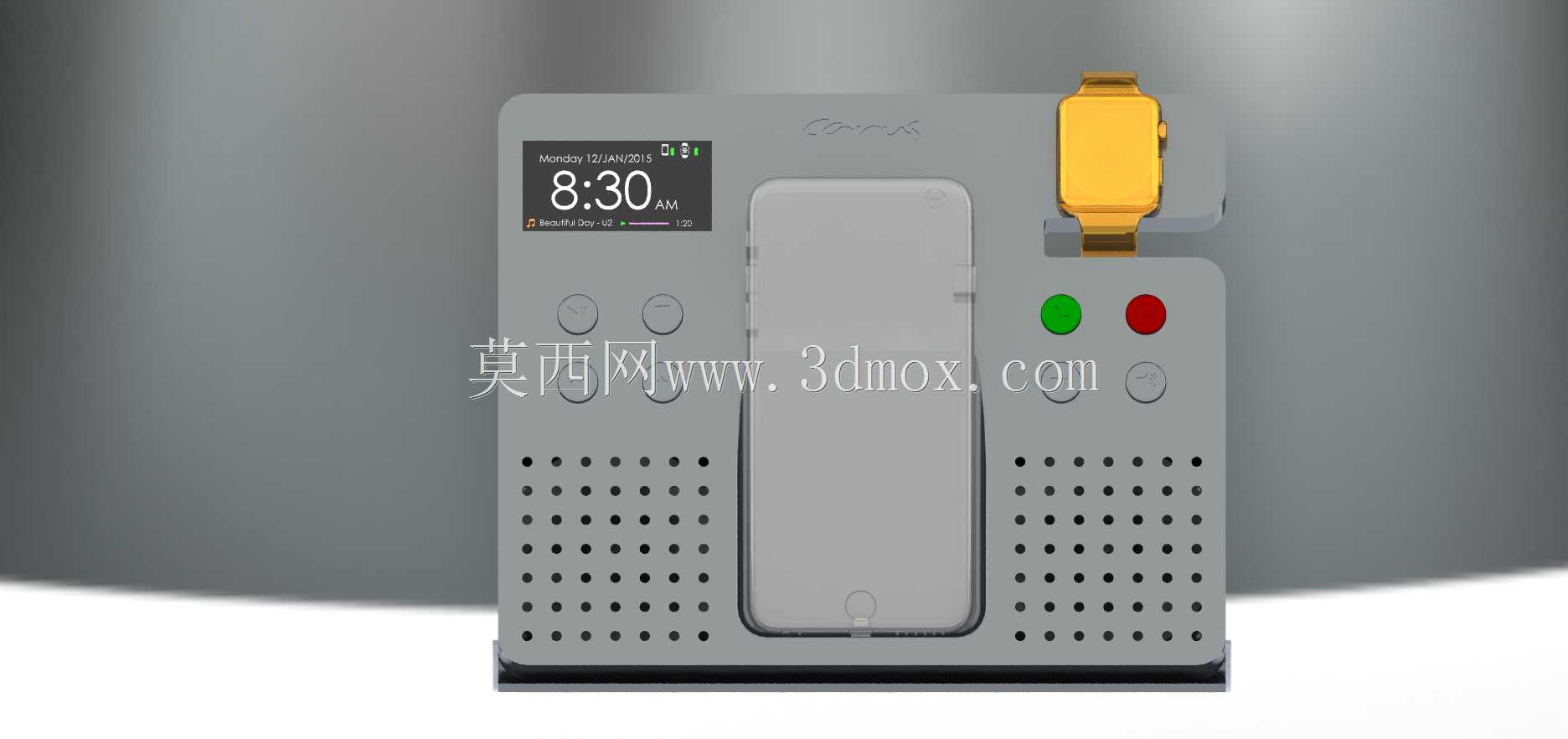Carus iphone dock