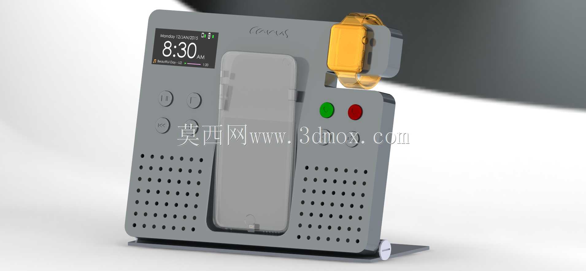 Carus iphone dock