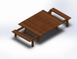 meja lipat(简单表格)