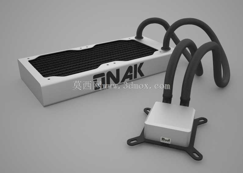 ONAK 240闭环液体冷却器(银白色)