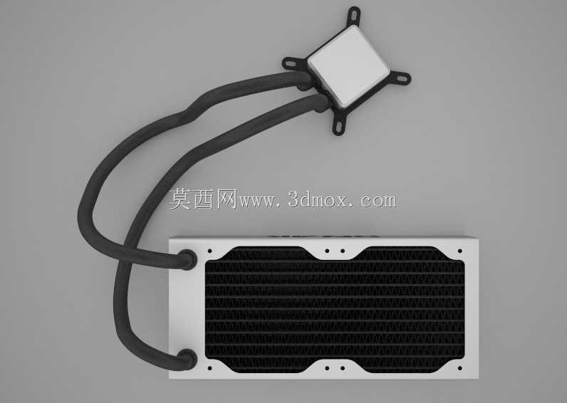 ONAK 240闭环液体冷却器(银白色)