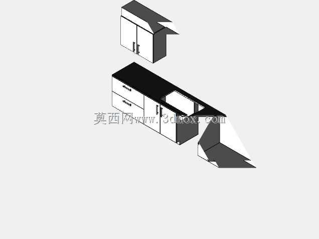 厨房黑白