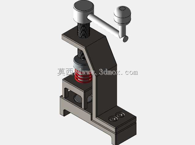 SOLIDWORKS初学者教程EX-6手动薄板钻床