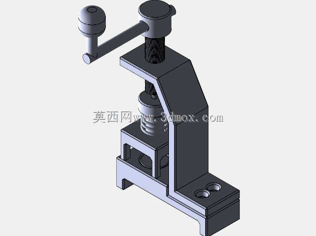 SOLIDWORKS初学者教程EX-6手动薄板钻床
