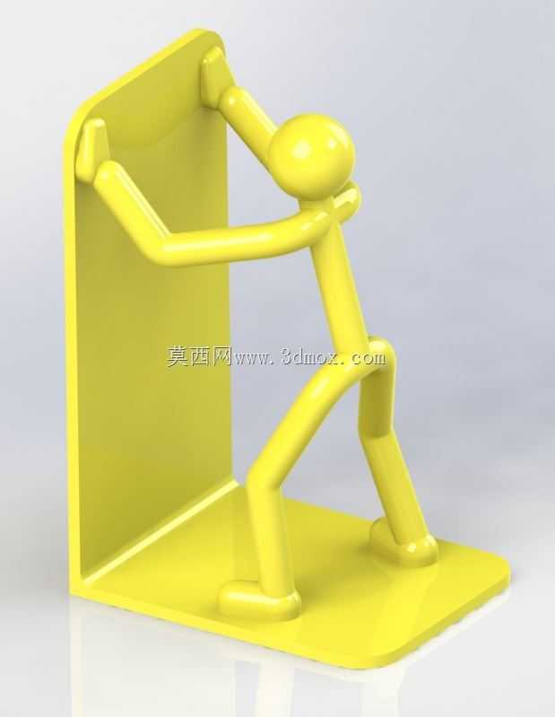 Stickman bookend 02