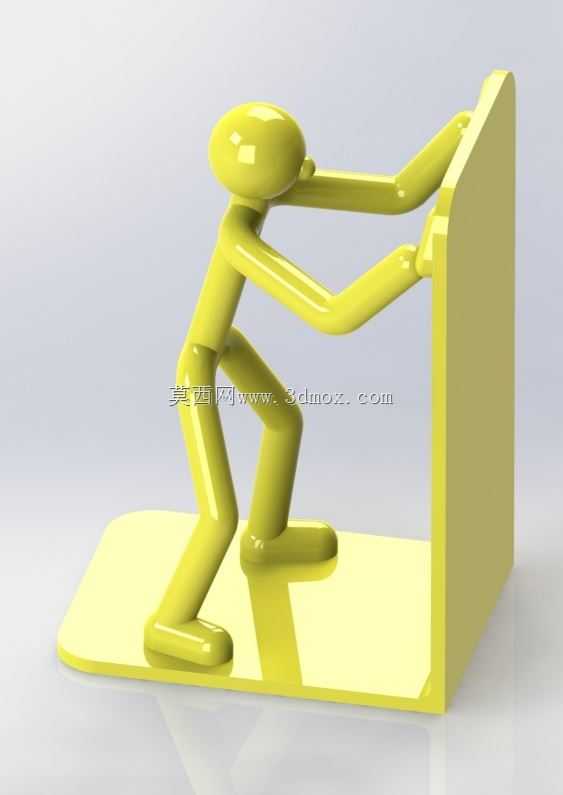 Stickman bookend 02