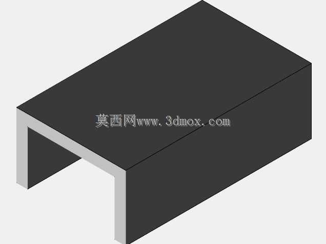 开槽玻璃双开门