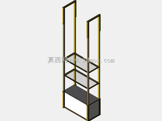 带镜子的隔板钢