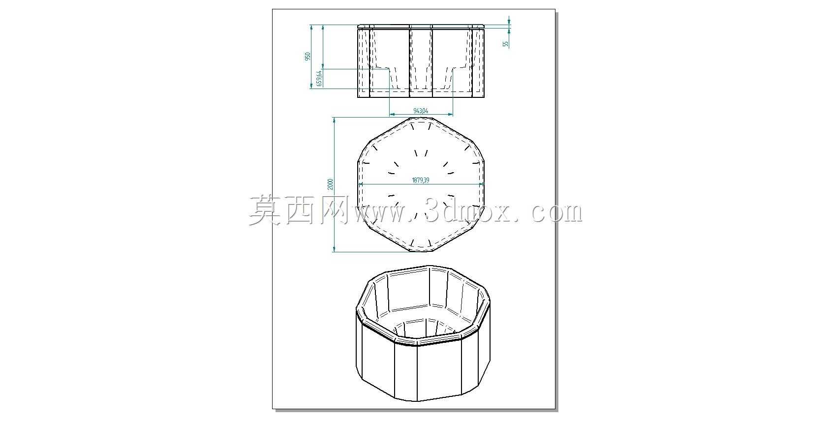 热盆模具
