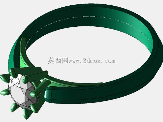 三维环启用-自由三维模型