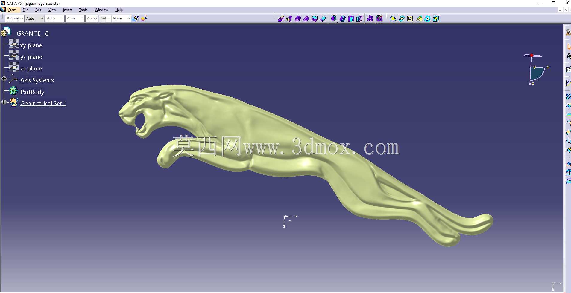 Jaguar�ձ�3Dģ��-��ϸ��ģ��