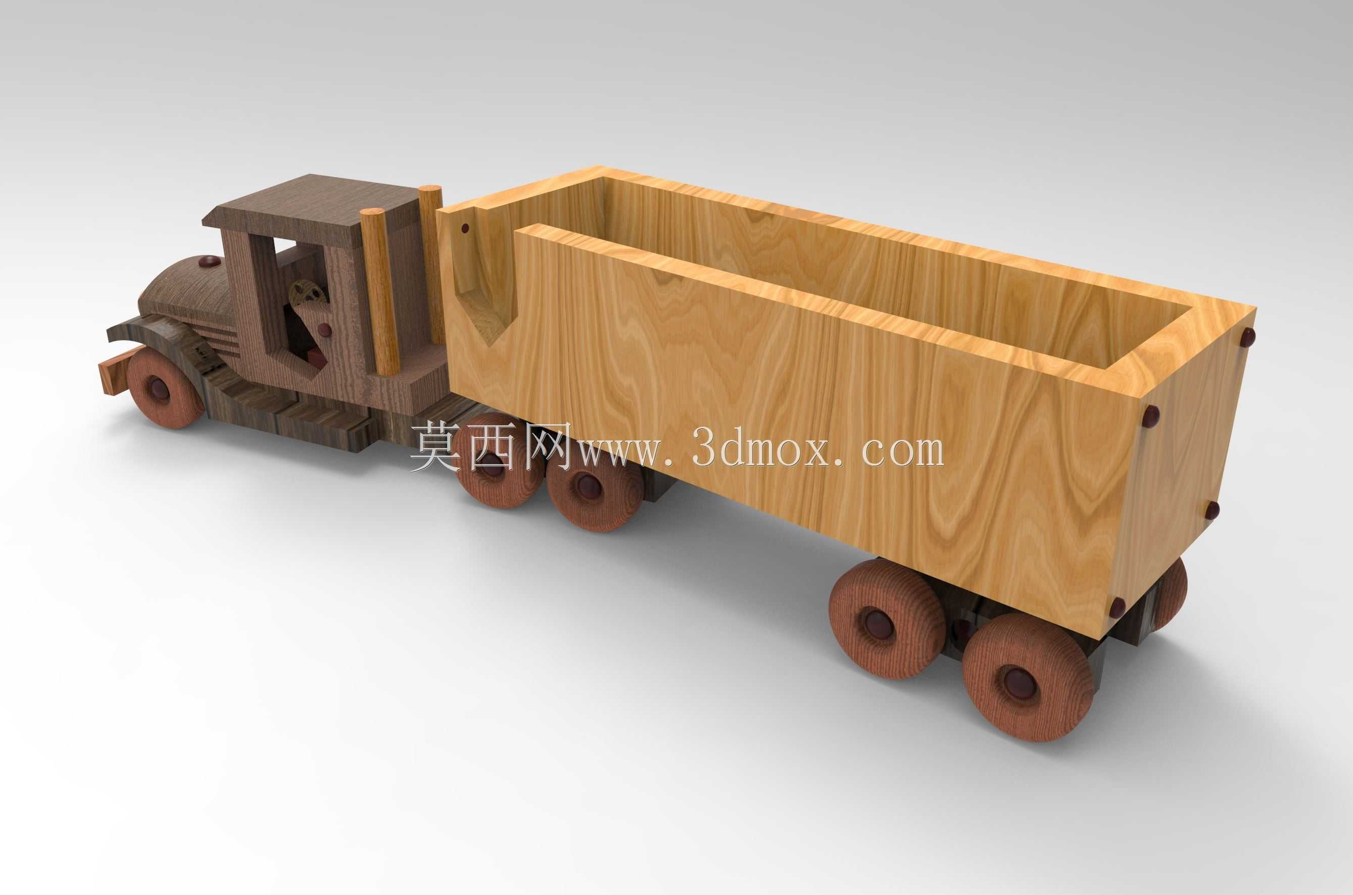 木制卡车玩具