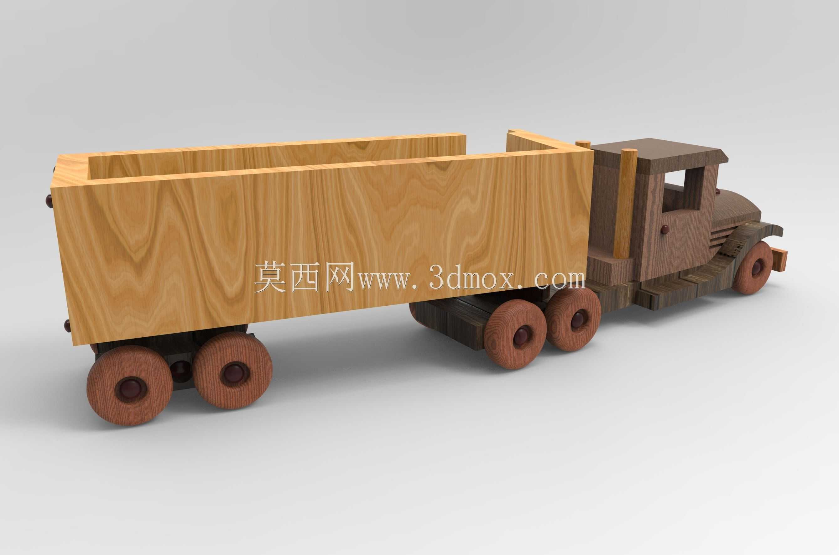 木制卡车玩具