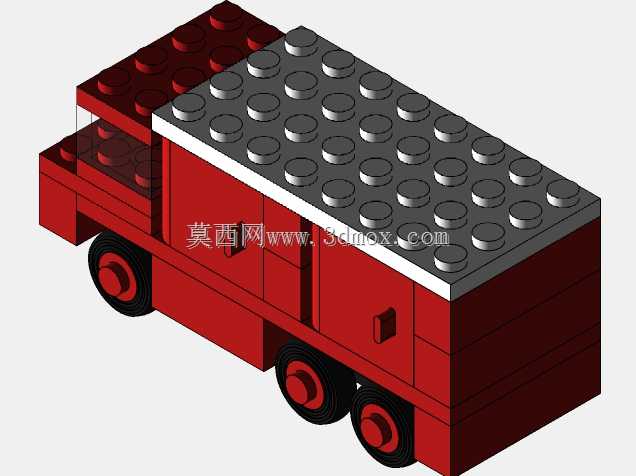 乐高602乐高兰德消防车