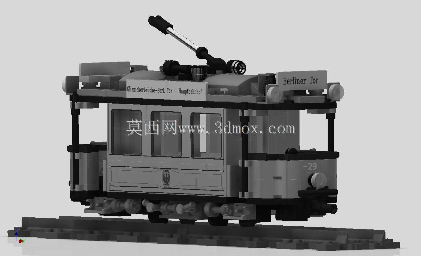 乐高Strassenbahn 1907摩托瓦根