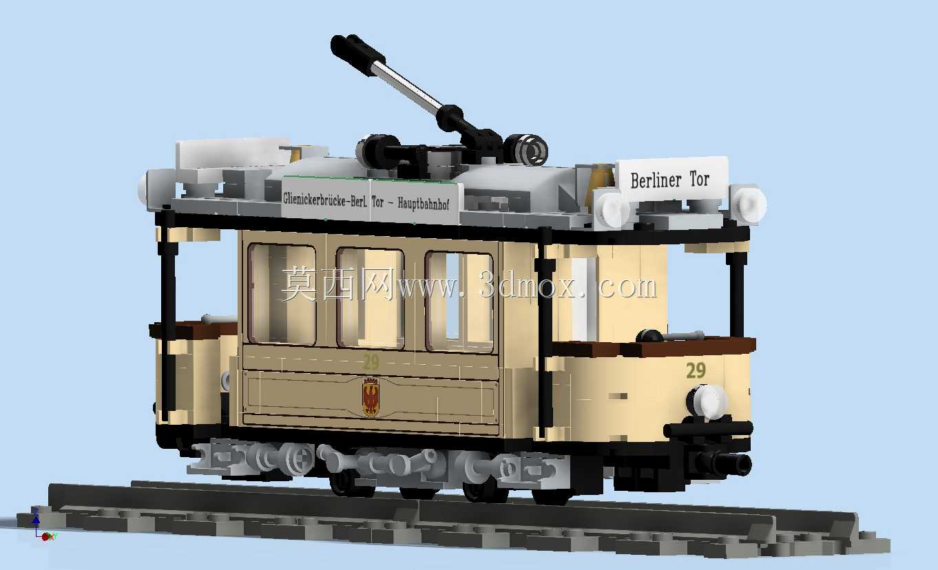 乐高Strassenbahn 1907摩托瓦根
