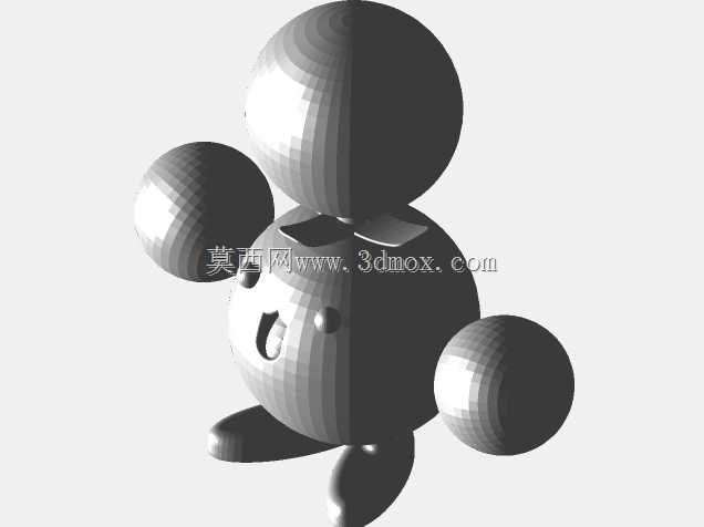 Jumpluff-神奇宝贝-Sérgio CAD CAM
