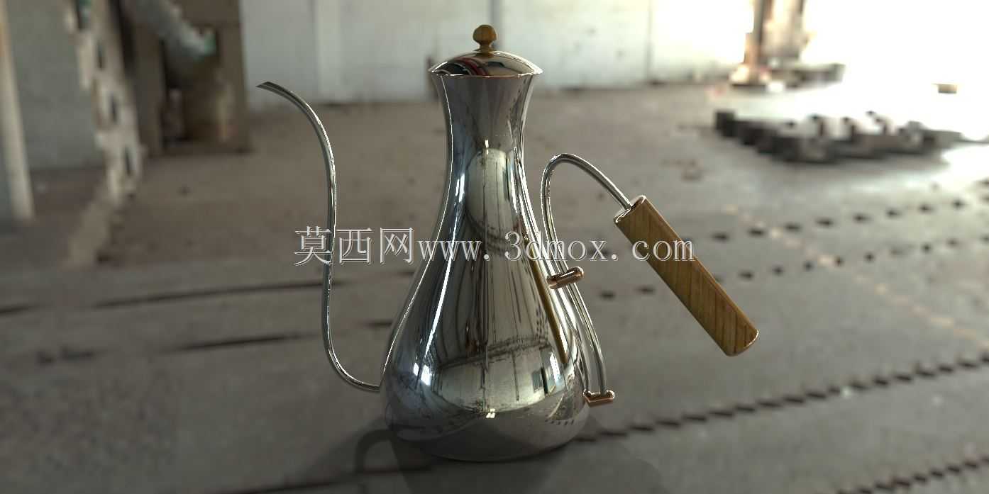 天鹅颈水壶