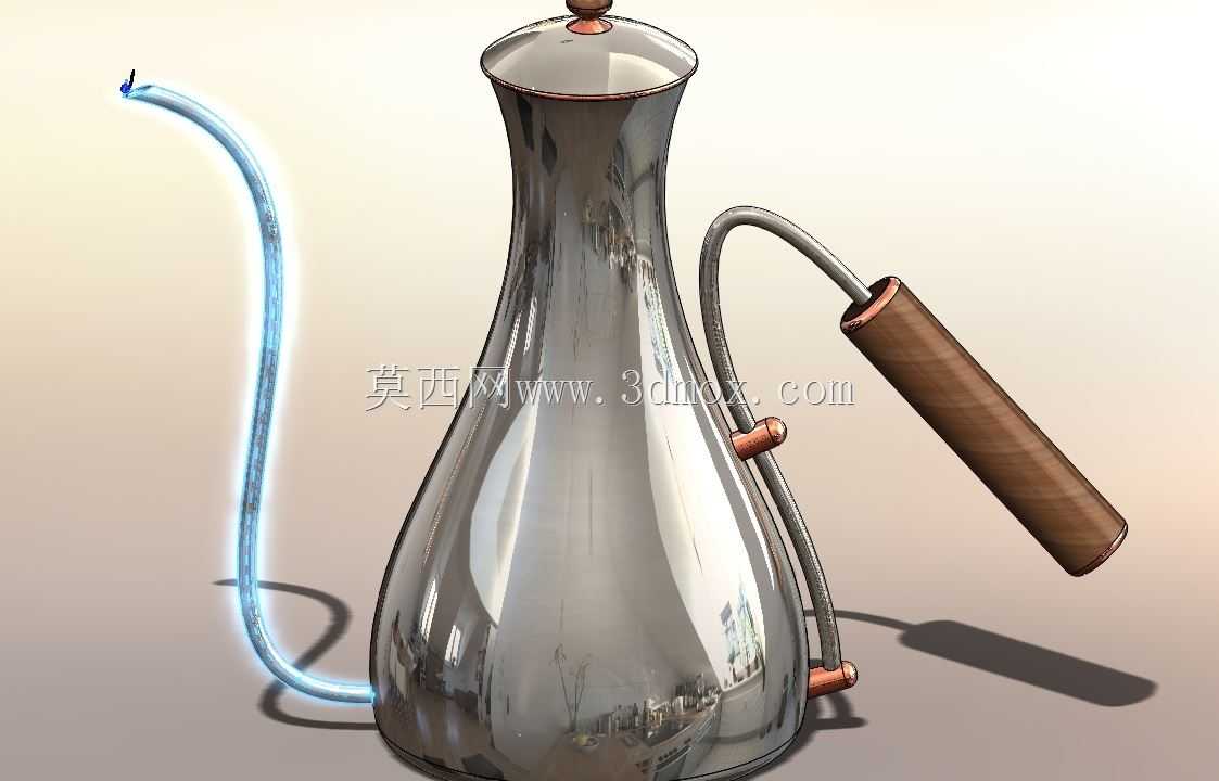 天鹅颈水壶