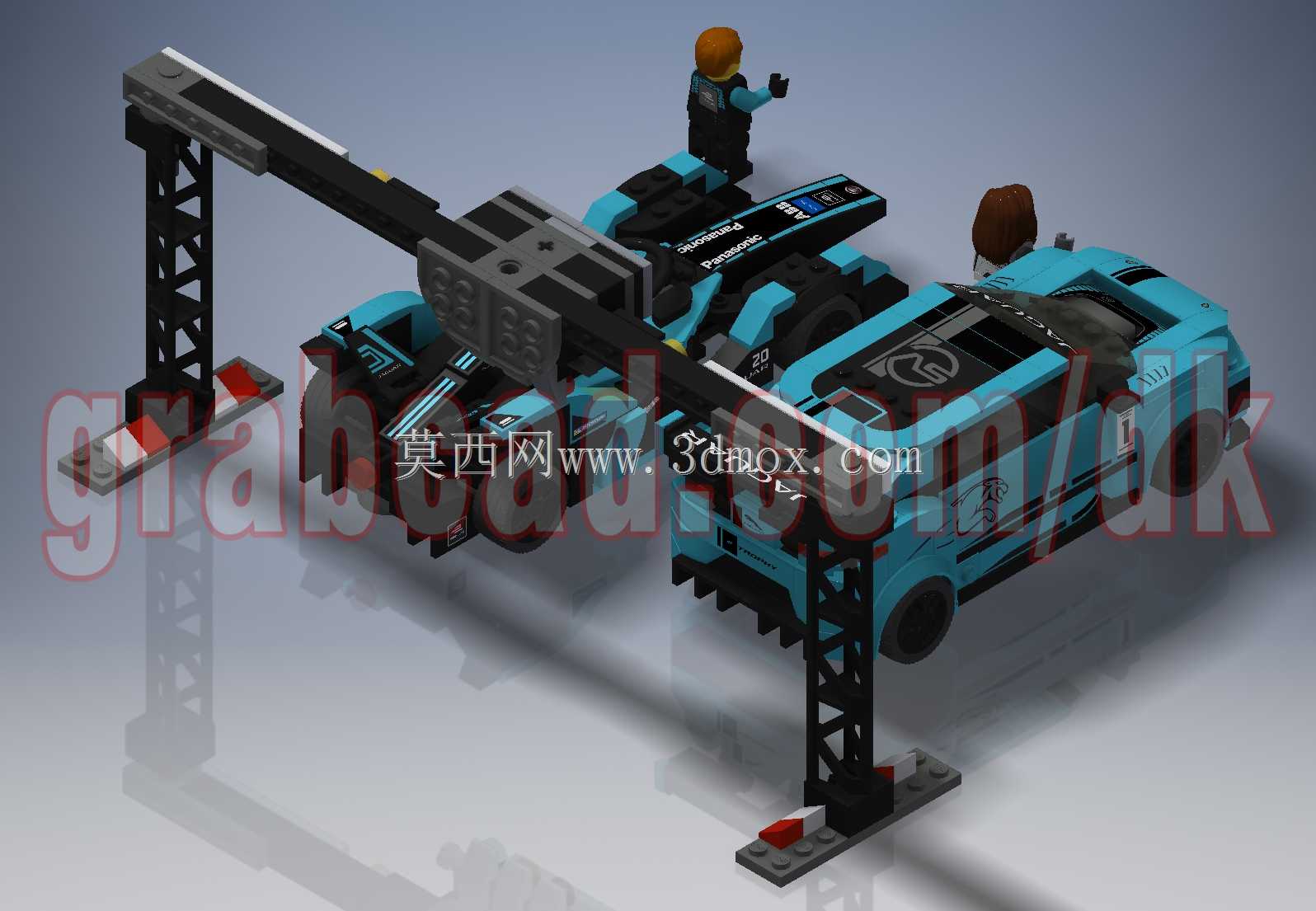 乐高速度冠军-E级方程式松下捷豹赛车Gen2 C(76898)